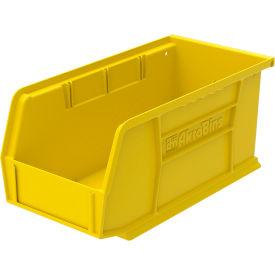 Plastic Storage Bin, 10-7/8"L x 5-1/2"W x 5"H, Yellow