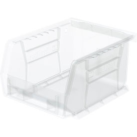 Plastic Storage Bin, 5-3/8"L x 4-1/8"W x 3"H, Clear