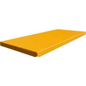 Commercial Cabinet Shelf, 20 Gauge, 36"W x 18"D, Yellow