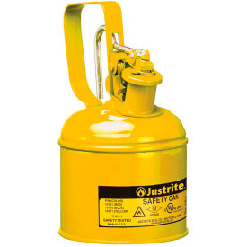 Safety Can For Diesel, Type I, Flame Arrester, Trigger-Handle, 0.25 Gallon, Yellow