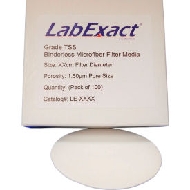 Grade TSS 1.5um Binderless Glass Microfiber, 2.4cm, 100/PK