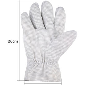 ESD Heat Resistance Gloves, One Size, 180°C (324°F) Temperature, White