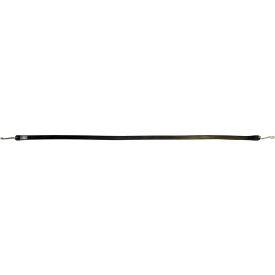 41" EPDM Rubber Tarp Tie, Black