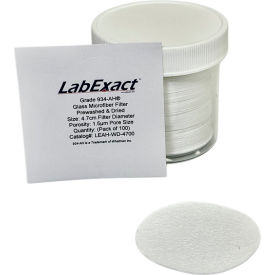 1.5um Binderless Glass Microfiber Filter Media, Prewashed, 9cm, 100/PK