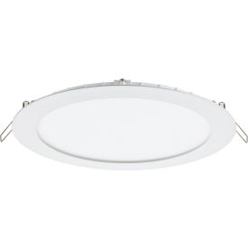 8" Wafer Thin LED Downlight, 120 - 277V, Matte White