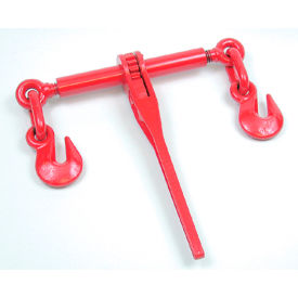 Cargo Load Binder, 1/4" - 5/16, Ratchet 2600 LBS WLL, Gold