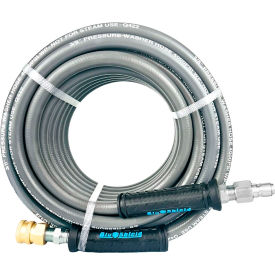 Single Wire Pressure Washing Hose, 3/8 x 25'L, 4000 PSI