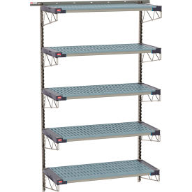 SmartWall Life Wall Shelving Kit, 5 Shelf, Starter, 56''W x 23-5/8''D X 84-3/4''H
