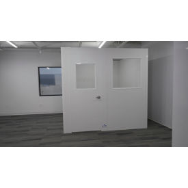 Click Temporary Wall Panel, Class C, 1'W x 10'H, White
