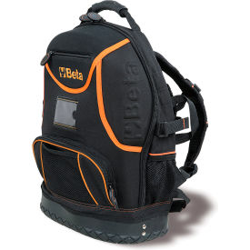 Tool Bag Backpack with Waterproof Base, Black