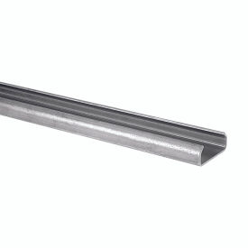 12' Long C Winch Track, Steel, Silver