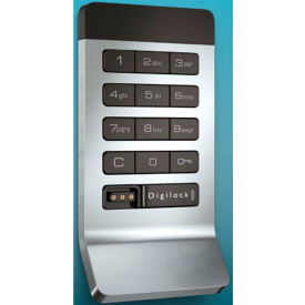 Keypad+ Electronic Digital Keypad Lock with Standard Pull, Nickel