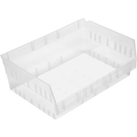 Nesting Economy Shelf Bin, 11-5/8"L x 16-1/2"W x 6"H, Clear