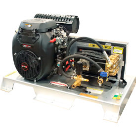 Truck Mount Water Gas Industrial Pressure Washer, CRX680 Engine, Belt Drive, 3000 PSI