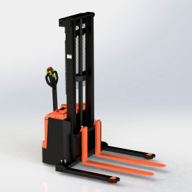 PowerStak Fully Powered Stacker, 125" Lift, 2600 lb. Capacity