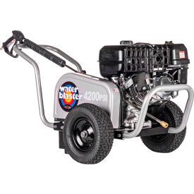 Industrial Gas Pressure Washer with CRX420 Engine, Triplex Pump, 4400 PSI, 4.0 GPM