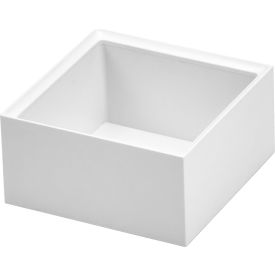 Konnect Accessory Tray, Stacks For Desktop Storage, White