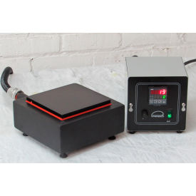 Digital Thermostat Corrosion Resistant Hot Plate, 6" x 6" Plate, 325°C, 120V, Black