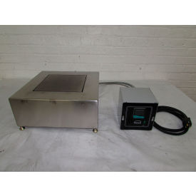 Digital Thermostat High Temperature Hot Plate, 9" x 9" Plate, 1500°F, 240V, Silver