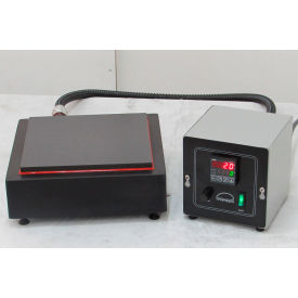 Digital Thermostat Corrosion Resistant Hot Plate, 9" x 9" Plate, 325°C, 120V, Black