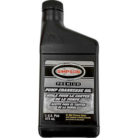 Premium Pump Crankcase Oil, 16 oz.