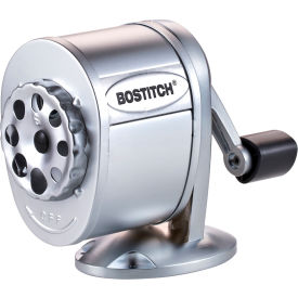Metal Manual Pencil Sharpener, Silver