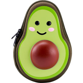 Avocado School Supply Bag with Mesh Pocket, Cute Design, Green