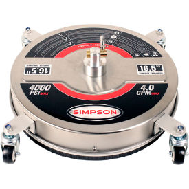 Universal 16-1/2" Pressure Washer Surface Cleaner, Max 4000 PSI