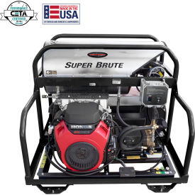 Industrial Super Brute Engine Pressure Washer, Honda GX690, COMET Pump, 3500PSI