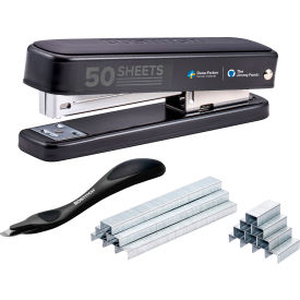 Titan Heavy Duty Metal Stapler, 50 Sheet Capacity, Black
