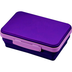 Flexi Storage Box, Folding, Collapsible & Adjustable, Purple