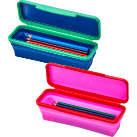 Flexi Storage Box with Lid, Compact & Collapsible Design, 2/Pack