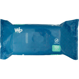 Premium Adult Washcloth, 100 Wipes, 6 Packs/Case