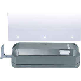 Office Electric 3-Hole Punch, 20 Sheet Capacity, Gray