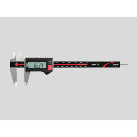 Digital Caliper with Rectangular Depth Rod, No Friction Wheel, Range 12"/300 mm