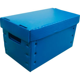 Packaging Tray Liner for Strapping Carts, 16"L x 9"H, Blue