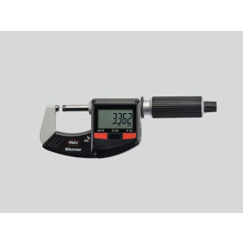 Digital Micrometer with Spherical Anvil, 0" - 1" Range
