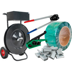 Polyester Strapping Kit For 5/8"W, Heavy Duty