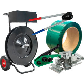 Polyester Strapping Kit For 1/2"W, Heavy Duty