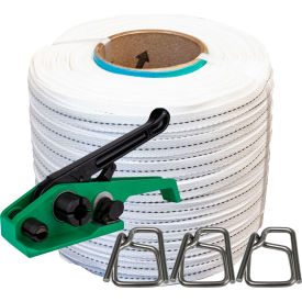 Woven Cord Strapping Kit For 5/8"W, Regular Duty