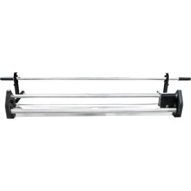 Packaging Table-Top Poly Tubing Roll Dispenser w/Manual Cutter, 10"Wx36" Dia. Roll Size