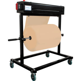 Packaging Paper Bubbler Automatic Sheet Cutter with Bi-Support Stand, 36"W