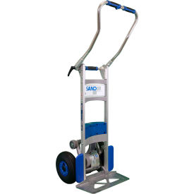 Pro Folding Stair Climbing Truck, 375 lb Capacity, Pneumatic Wheels