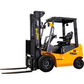 Integrated Lithium-Ion Electric Forklift, 189"H Lift, 4,000 lb. Capacity