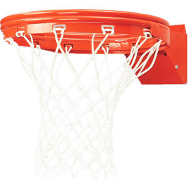 Breakaway Basketball Rim with Net, Orange