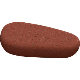 Galet Concrete III Bench, 94"L x 52"W x 17"H, Brick Red