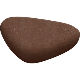 Galet Concrete VI Bench, 72"L x 72"W x 17-1/2"H, Brown