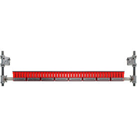 Smooth Belt Scraper/Finger Cleaner For 0"-60" Wide Belt w/Stainless Steel Tips