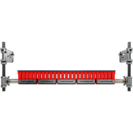 Belt Scraper/Finger Cleaner For 0"-36" Wide, Red