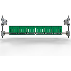 IQBC1200 Belt Scraper/Finger Cleaner Standard For 0"-48" Wide, Green